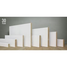 1 x 4 x 8 ft. WindsorONE Protected - Primed Finger Joint Pine Trim Boards, S4SSE